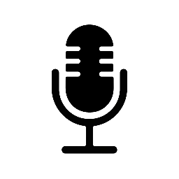 Voiceover microphone icon